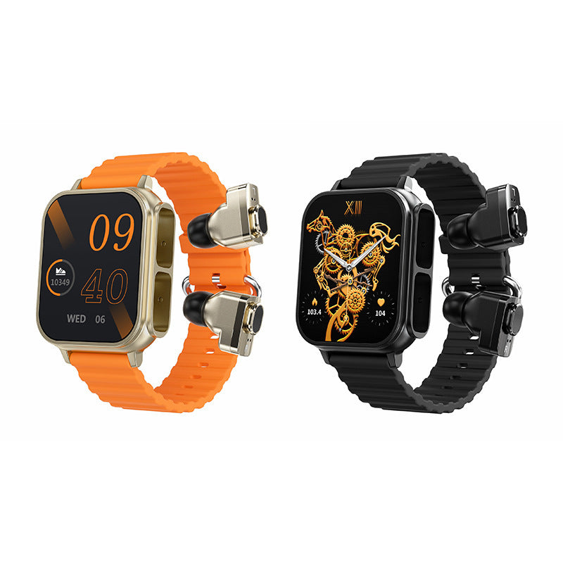 Earphone 2in1 Heart Rate Health Smart Watch