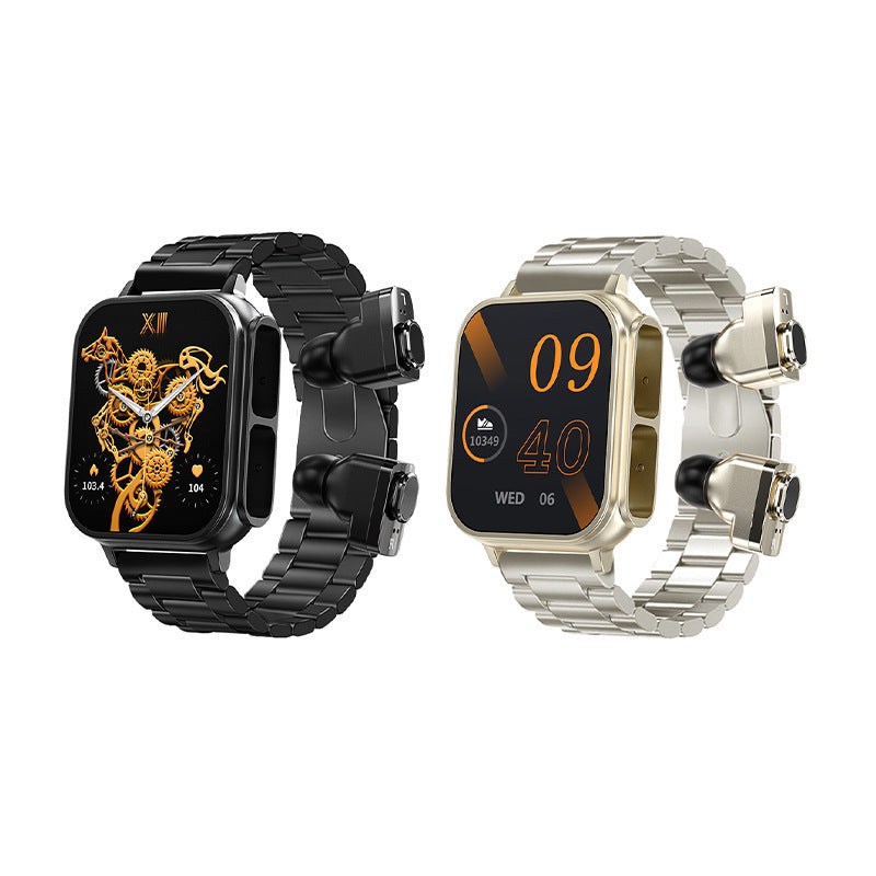 Earphone 2in1 Heart Rate Health Smart Watch