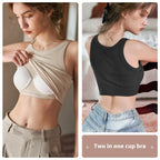 Beauty Back Vest Women's Chest Pad Small Sling Summer Thin